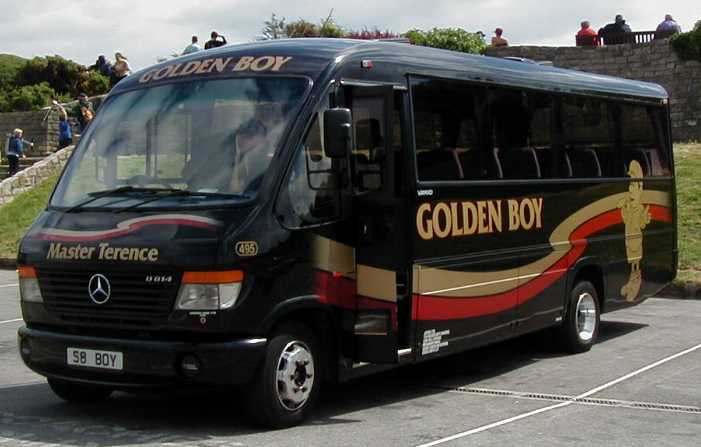 Golden Boy Mercedes O814D Plaxton Cheetah 495